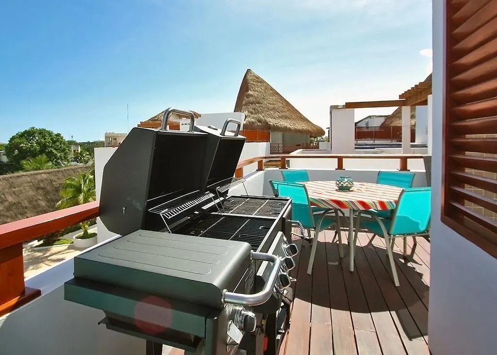 Penthouse Kaan 302 - Luxurious, Private Pool Close To 5Th Ave - At Quadra Alea Condos プレヤデルカーメン 0*,